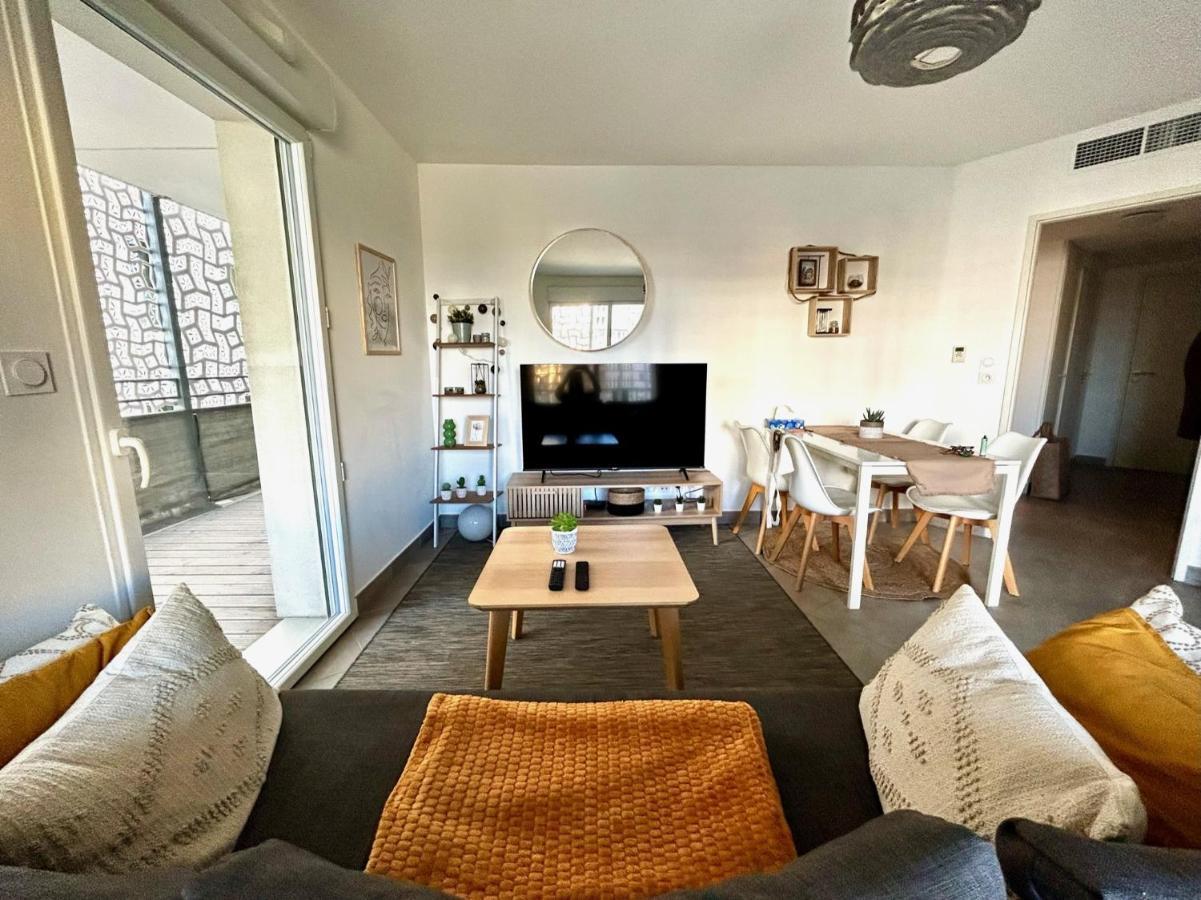 Appartement Cosy - Port Marianne - Garage Sous Sol มงต์เปอลิเยร์ ภายนอก รูปภาพ